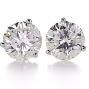 3-Prong Stud Earrings