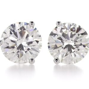 3-Prong Stud Earrings
