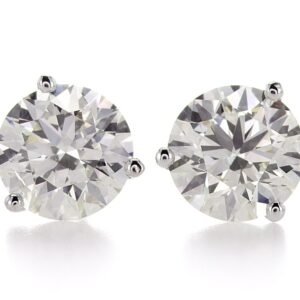 3-Prong Stud Earrings