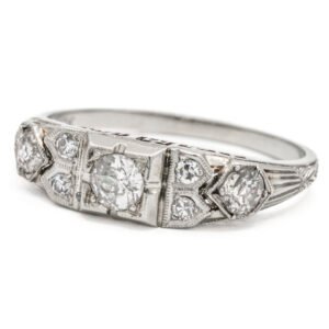 Antique Style Accented Ring