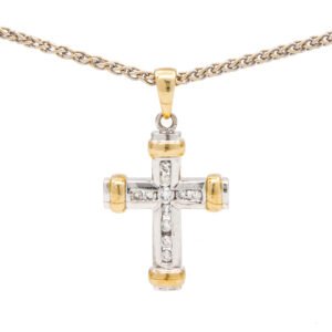 Diamond Cross Pendant