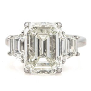 Fancy Shape 3 Stone Ring