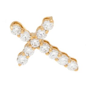 Traditional-Hidden Bail Cross Pendant Mounting