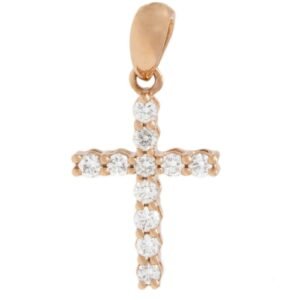 Traditional-Bail Cross Pendant