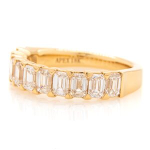 Fancy Shape Multi-Stone Band