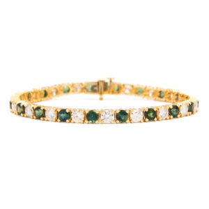 Gemstone Tennis Bracelet