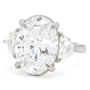 Fancy Shape 3 Stone Ring