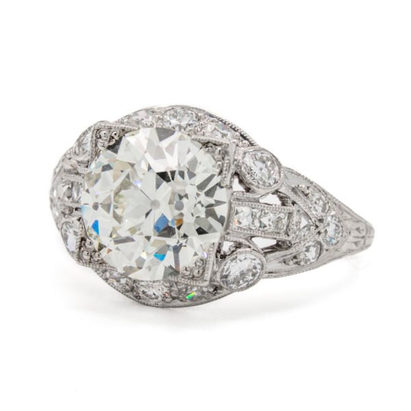 Antique Style Accented Ring