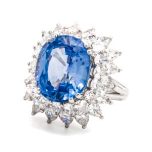 Gemstone Halo Ring Mounting