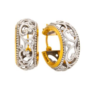 Plain Metal Hoop Earrings