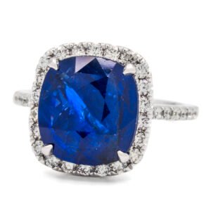 Gemstone Halo Ring Mounting