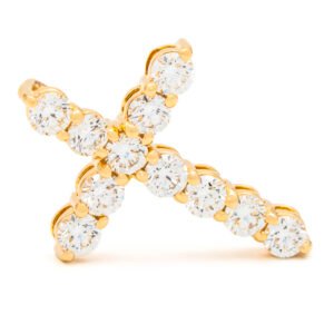 Traditional-Hidden Bail Cross Pendant Mounting