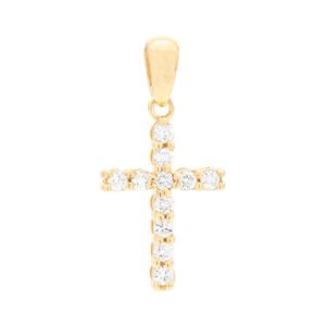 Traditional-Bail Cross Pendant