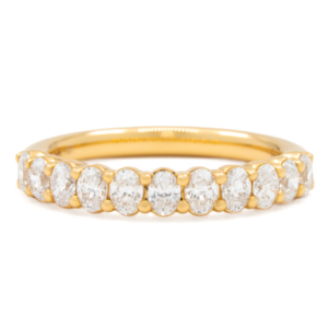 Fancy Shape Multi-Stone Band