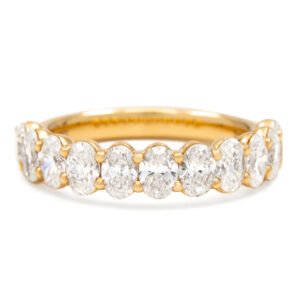 Fancy Shape Multi-Stone Band