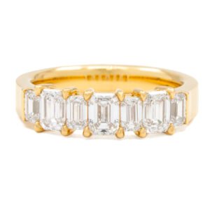 Fancy Shape Multi-Stone Band