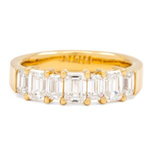 Fancy Shape Multi-Stone Band