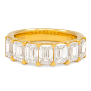 Fancy Shape Multi-Stone Band