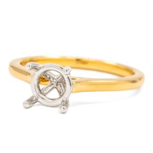 Round Solitaire Ring Mounting