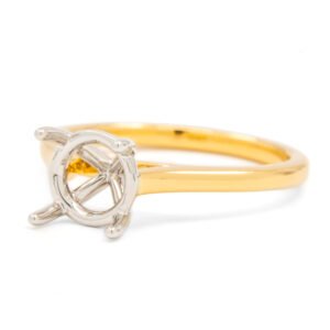 Round Solitaire Ring Mounting