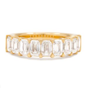 Fancy Shape Multi-Stone Band