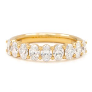 Fancy Shape Multi-Stone Band