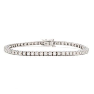 Pyramid Tennis Bracelet