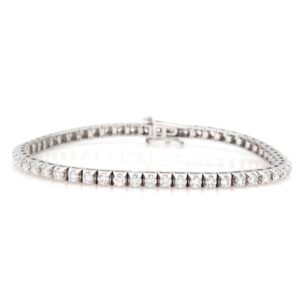 Pyramid Tennis Bracelet