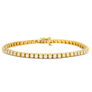 Pyramid Tennis Bracelet