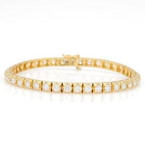 Pyramid Tennis Bracelet