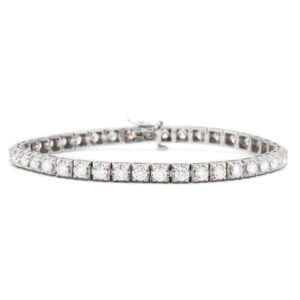 Pyramid Tennis Bracelet